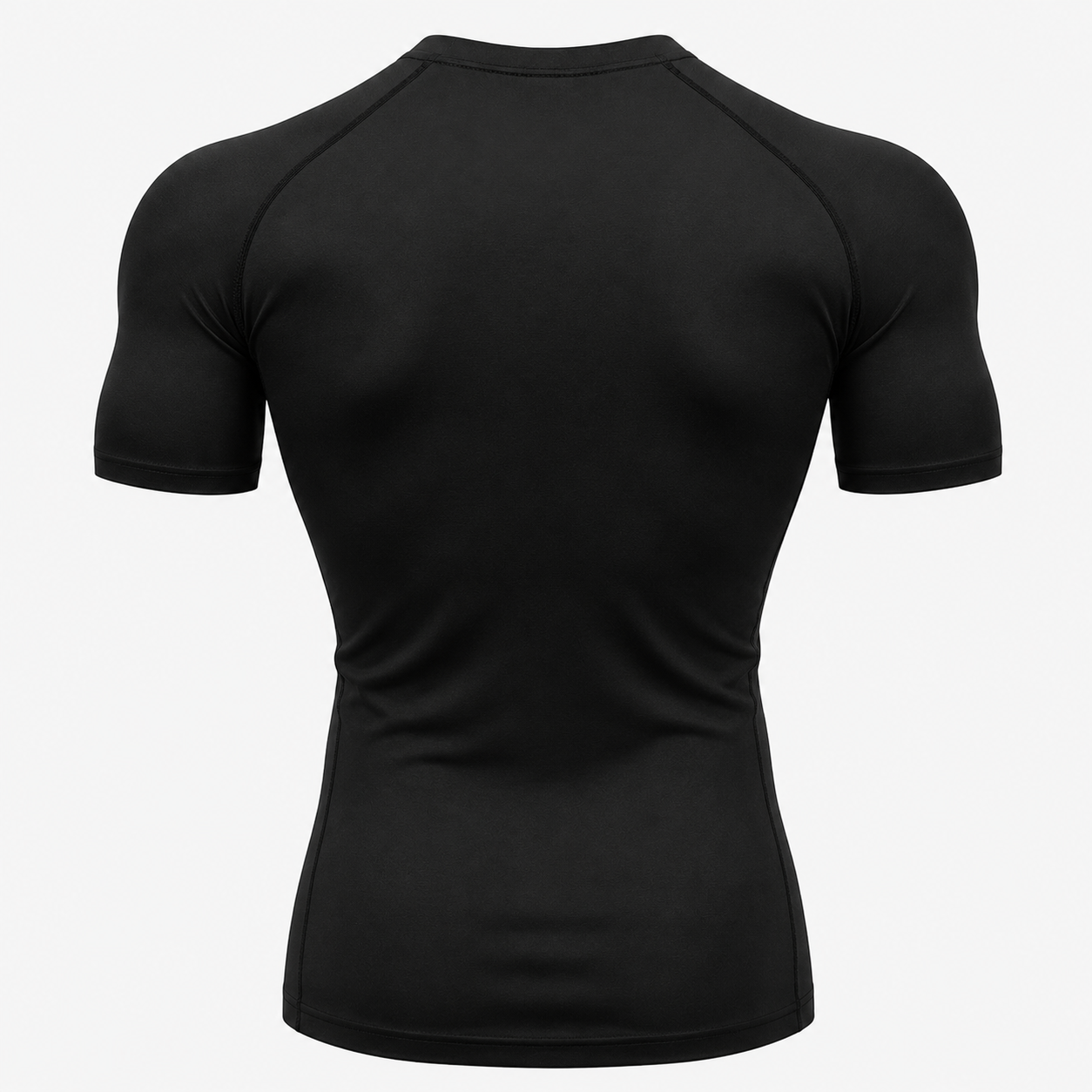 Performance T-Shirt with Red Lightning Logo — Lightweight Athletic Tee
